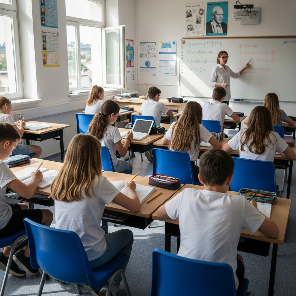 Secondary School (Year 7–11)
Students benefit from a broad and challenging curriculum designed to prepare them for GCSE success. Alongside academic excellence, students can take part in sports, arts, technology, and extracurricular clubs, helping them develop independence, leadership, and personal skills.